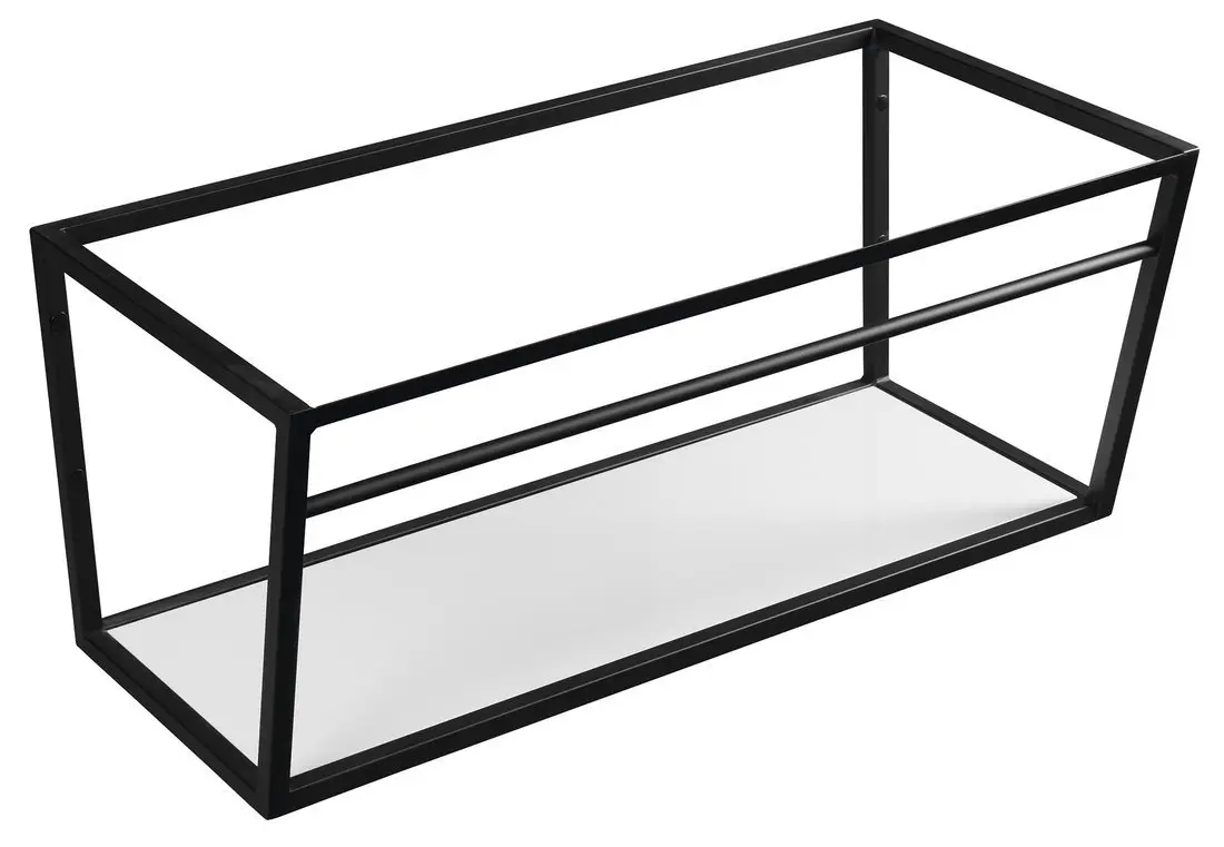 Sapho Ska - konstrukcija ar darba virsmu zem izlietnes, 90 cm, matēti melns SKA103