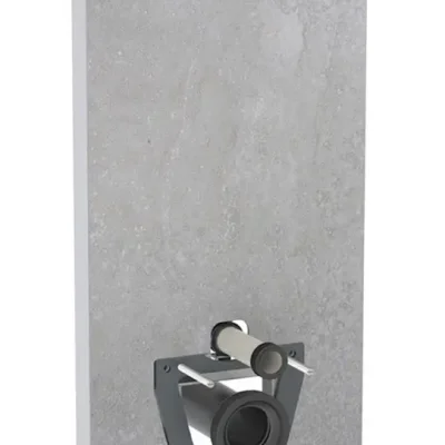 Geberit Monolith Plus - sanitārais modulis sienas WC, 114 cm, pieslēgums apakšā, betona izskats 131.231.JV.7