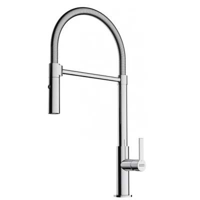 Franke Maris Slim - virtuves izlietnes maisītājs FS 2845.031, ar elastīgu roku un dušu, hroms 115.0728.395