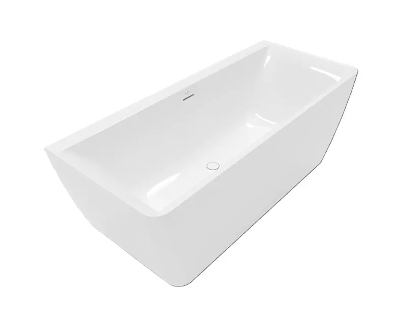 Villeroy & Boch Subway 3.0 - vanna 180x80 cm, SilentFlow, Quaryl, Alpu balts UBQ180SBW9CS00TV01