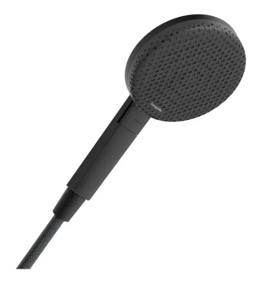 Hansgrohe Raindance Alive Select S - rokas duša, 3 strūklu veidi, EcoSmart, matēti melns 24511670