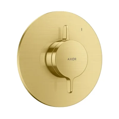 Axor One - zemapmetuma dušas maisītājs, birstēts misiņš 48615950