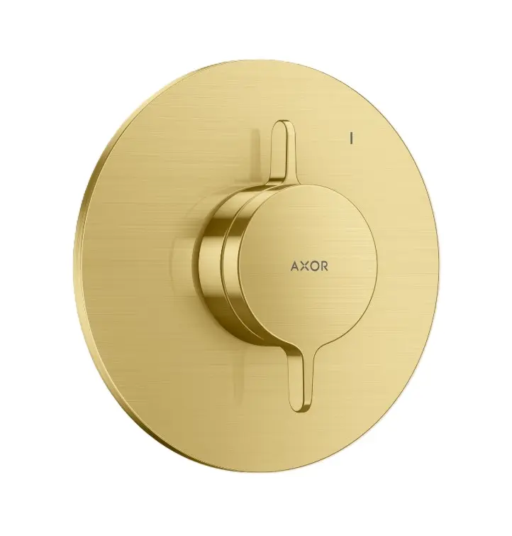 Axor One - zemapmetuma dušas maisītājs, birstēts misiņš 48615950