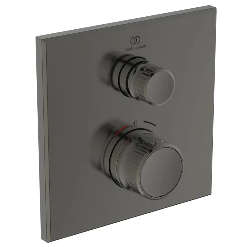 Ideal Standard CeraTherm Navigo - termostatisks dušas maisītājs, zemapmetuma, magnetic grey A7301A5