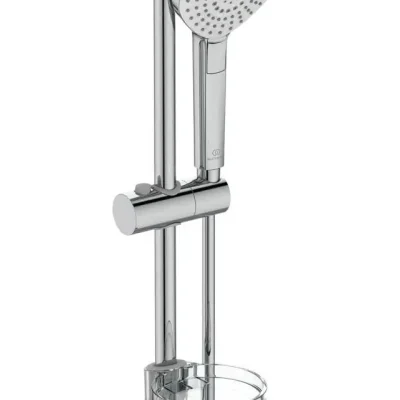 Ideal Standard Idealrain Evo Jet - dušas galvas komplekts, 3 strūklas, stienis un šļūtene, hroms B2621AA
