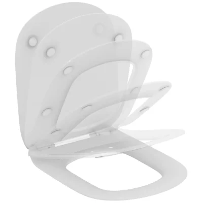 Ideal Standard Tesi - WC sēdeklis, īpaši plāns SoftClose, balts T352701