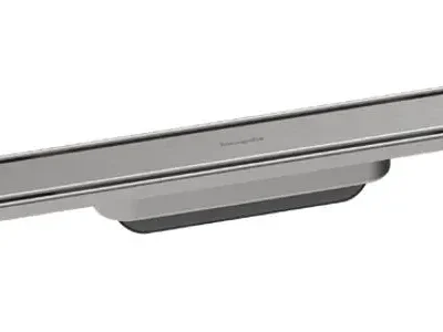 Hansgrohe RainDrain Original - dušas noteka 100 cm, ar režģi, matēts nerūsējošais tērauds 56200800