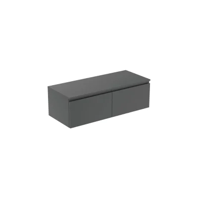 Ideal Standard Finesse - izlietnes skapītis, 120x51x38 cm, 2 atvilktnes, matēti antracīts E3436Y2