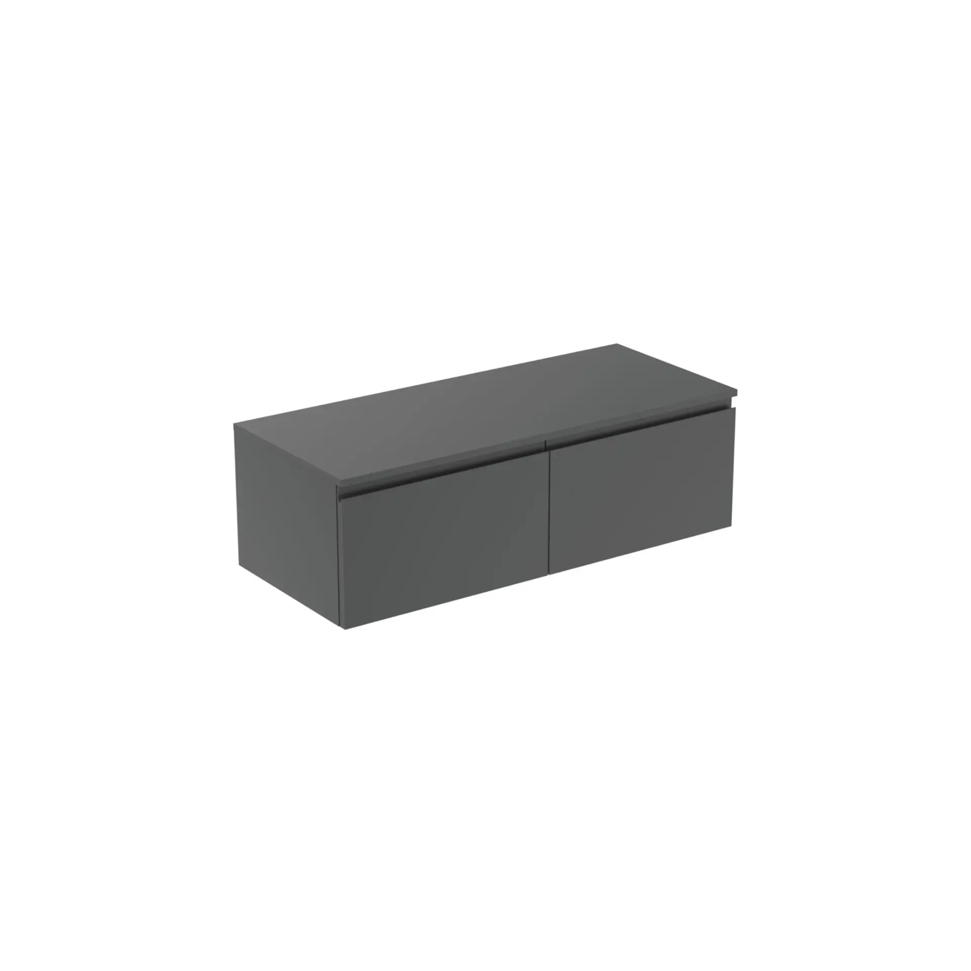 Ideal Standard Finesse - izlietnes skapītis, 120x51x38 cm, 2 atvilktnes, matēti antracīts E3436Y2