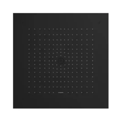Hansgrohe Raindance E - galvas duša, 40x40 cm, EcoSmart, matēti melns 26253670