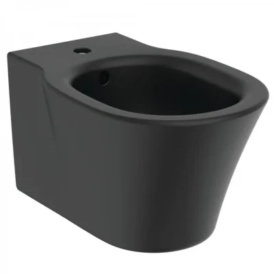 Ideal Standard Connect Air - piekaramais bidē, 1 caurums, melns E0266V3