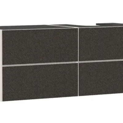 Hansgrohe Xevolos E - izlietnes skapītis, 137x56x55 cm, 4 atvilktnes, matēti bēšs/tekstila tumši pelēks 54240660