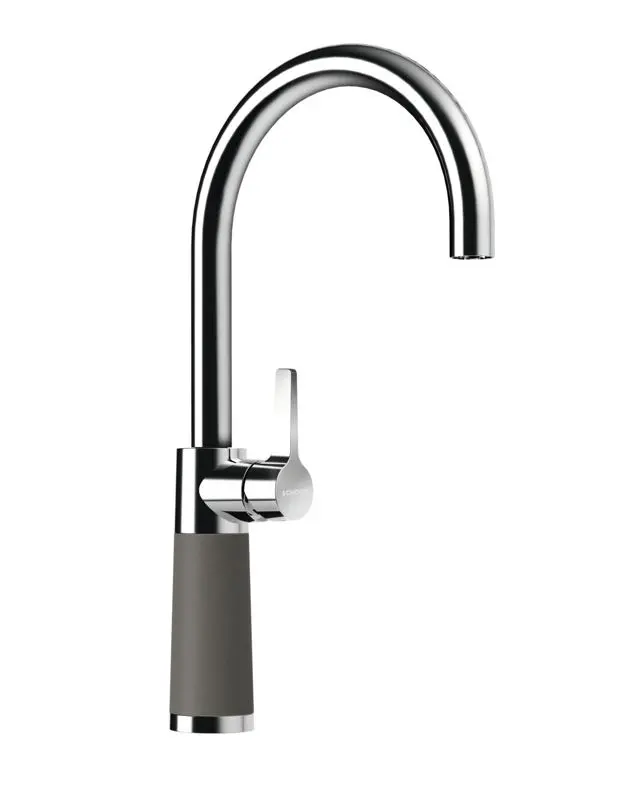 SCHOCK SC-520 - virtuves izlietnes maisītājs, Asphalt/hroms 555000GAS