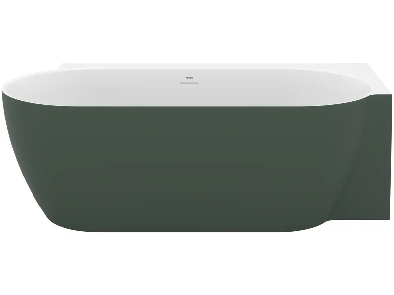 Ravak Freedom Corner II Tec - vanna 175x86 cm, labā, Grey Green/balta CC81200000