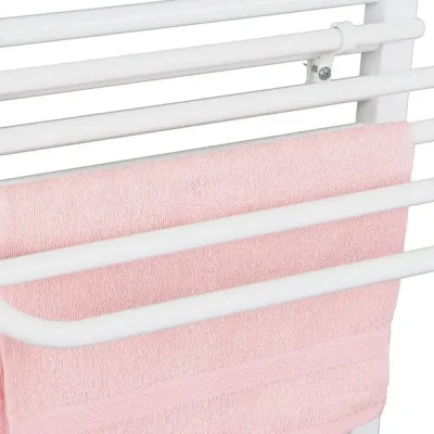 Aqualine Accessoires - dvieļu žāvētājs paredzēts radiatoram, universāls, spīdīgi balts 25-03-SV450