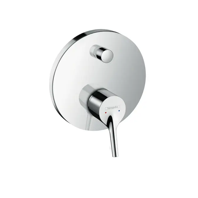 Hansgrohe Talis S - vannas vienas sviras maisītājs, zemapmetuma montāža, Hroms 72406000