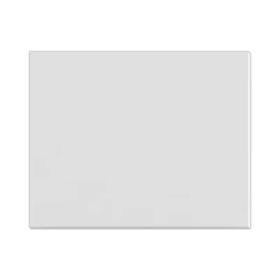 Jika Zeta - spogulis 100x75x2 cm, balts H4555560393041