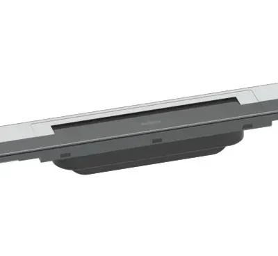 Hansgrohe RainDrain Flex - dušas noteka 900 ar nerūsējošā tērauda resti, saīsināma, brīva montāža, hromēts 56045000