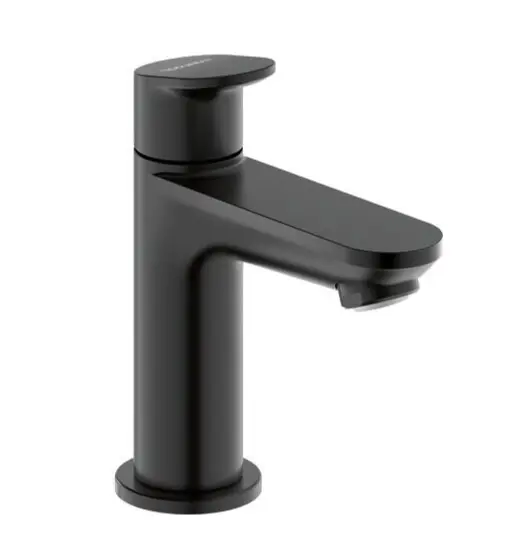 Duravit Wave - izlietnes stāvvārsts, matēti melns WA1080002046