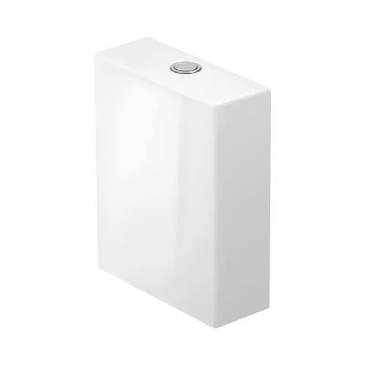 Duravit White Tulip - skalošanas kaste 37x15 cm, pieslēgums pa kreisi, WonderGliss, balta 09331000051