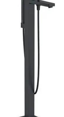 Duravit Manhattan - vannas maisītājs, grīdas montāža, matēti melns MH5250000046