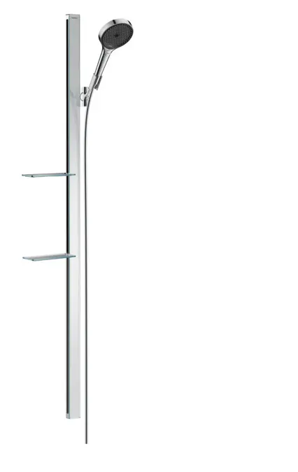 Hansgrohe Rainfinity - dušas komplekts 130, 3jet, ar stieni 150 cm un šļūteni, hromēts 27673000