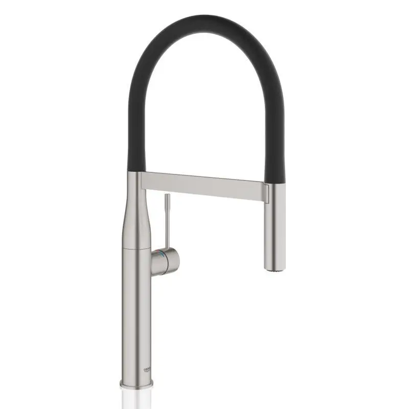 Grohe Essence - virtuves izlietnes maisītājs ar atsperes roku, SuperSteel 30294DC0
