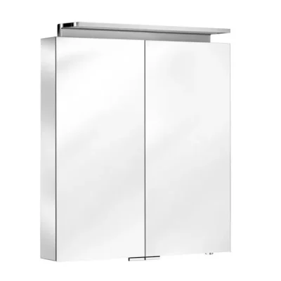 Keuco - spoguļskapis ar LED apgaismojumu, 80x74x15 cm, alumīnijs 13603171301
