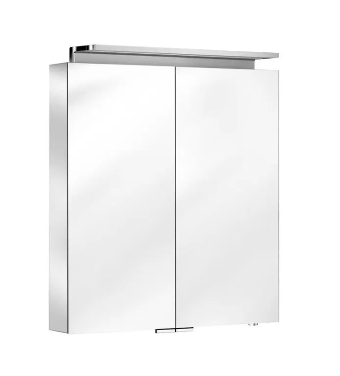 Keuco - spoguļskapis ar LED apgaismojumu, 80x74x15 cm, alumīnijs 13603171301