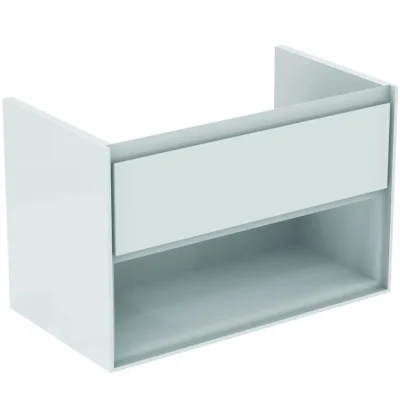 Ideal Standard Connect Air - izlietnes skapītis, 80x44x52 cm, balts spīdīgs/balts matēts E0827B2