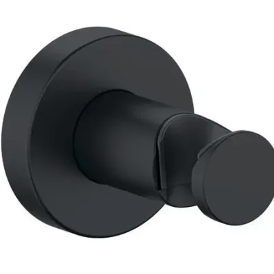 Duravit piederumi - dušas turētājs, matēti melns UV0620007046