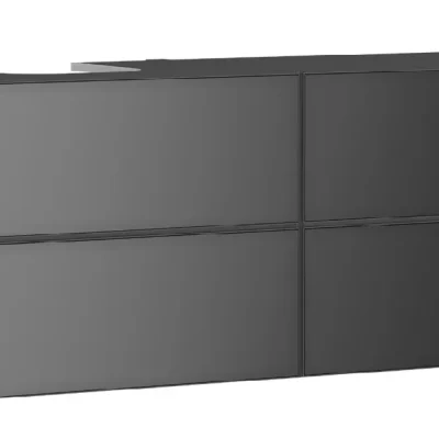 Hansgrohe Xevolos E - izlietnes skapītis 137x56x55 cm, 4 atvilktnes, matēti pelēks/metāliskais pelēks 54238770