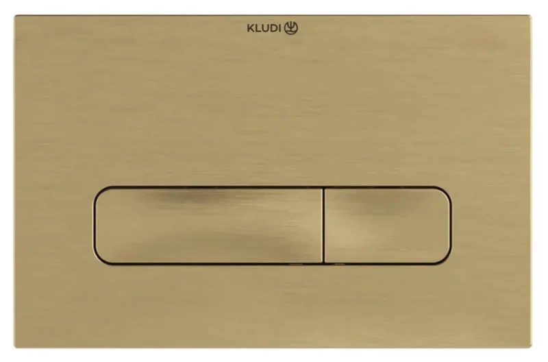 Kludi Unifix - WC vadības plate, zeltaini birstēta 30PP01N0