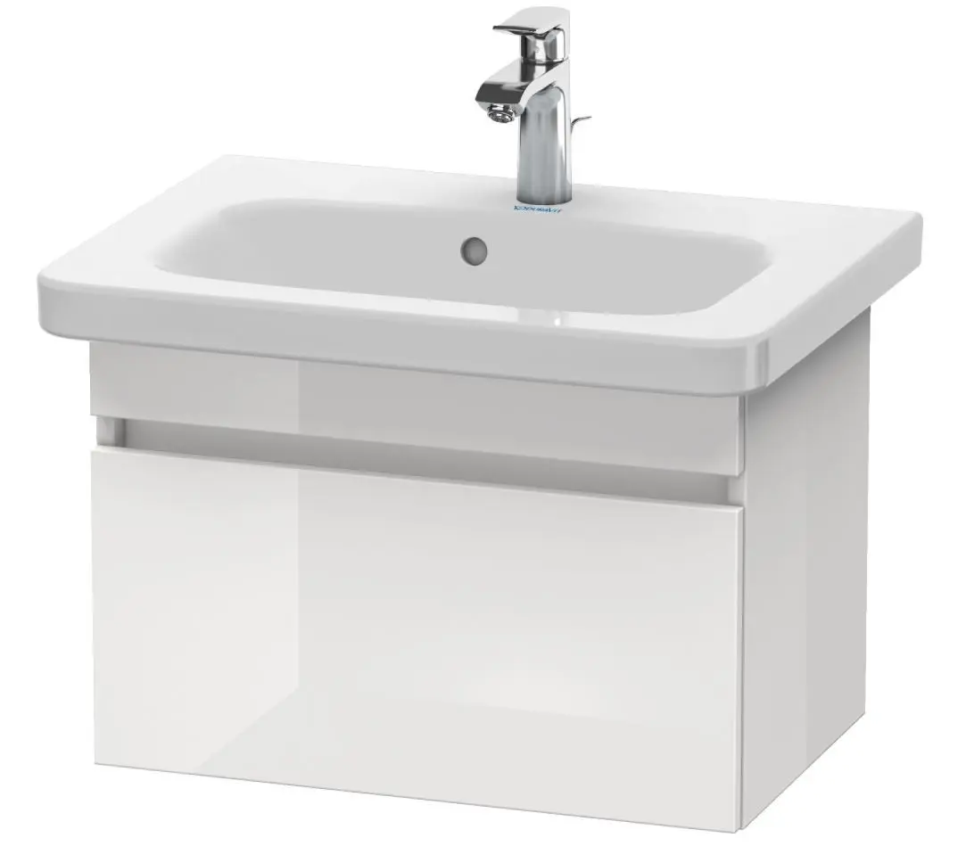 Duravit DuraStyle - izlietnes skapītis 40x58x37 cm, ar 1 atvilktni, balts spīdīgs DS637902222