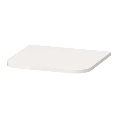Duravit Happy D.2 Plus - pārsega plāksne skapim, balta augstspīdīga HP030002222
