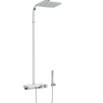 Ideal Standard Ceratherm S200 - dušas komplekts ar termostatu, 30x20 cm, 3 strūklu veidi, hroms A7332AA