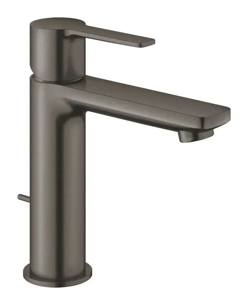 Grohe Lineare - izlietnes maisītājs ar noteci, Hard Graphite birstēts 32114AL1