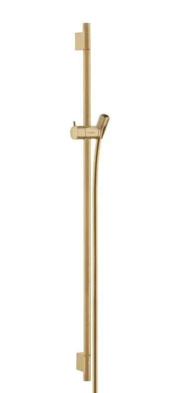Hansgrohe Unica'S - dušas stienis 90 cm, ar dušas šļūteni, birstēta bronza 28631140