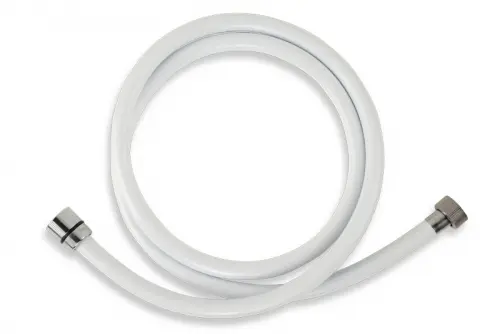 Novaservis dušas šļūtenes - dušas šļūtene, plastmasa, 150 cm, balta PVC/150,11