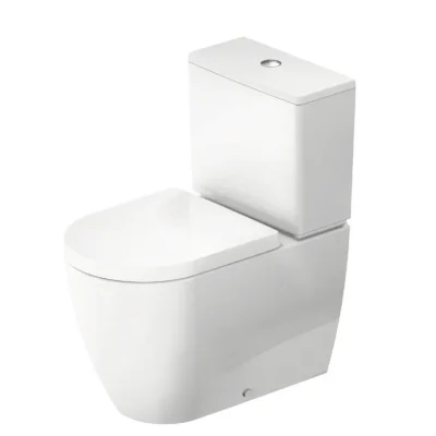 Duravit ME by Starck - WC kombinētais pods, Vario noteka, Rimless, DuraShield, balts 200509AA00