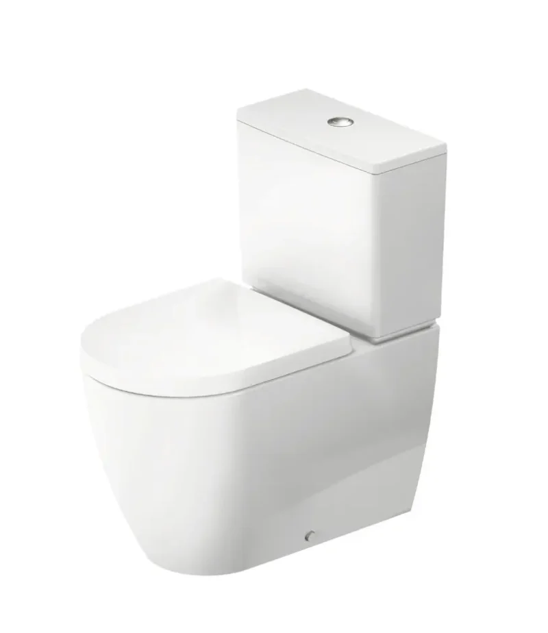 Duravit ME by Starck - WC kombinētais pods, Vario noteka, Rimless, DuraShield, balts 200509AA00