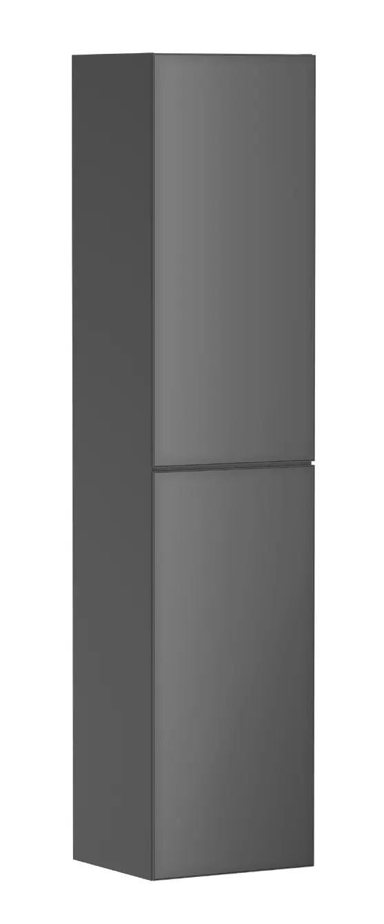 Hansgrohe Xevolos E - augstais skapis 40x176x36 cm, 2 durvis, eņģes labajā pusē, matēti pelēks/metāliskais pelēks 54223770
