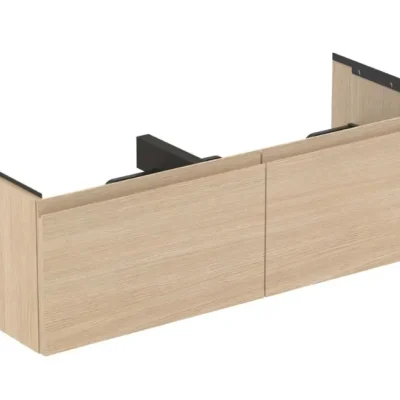 Ideal Standard Finesse - izlietnes skapītis, 120x51x37 cm, 2 atvilktnes, balts ozols E3398US