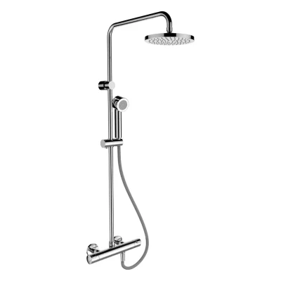 Laufen Citypro - dušas komplekts 200 ar termostatu, hroms HF500957100600