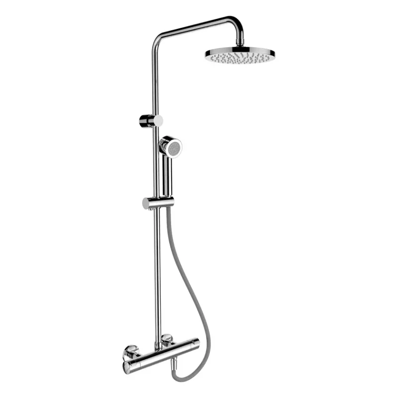 Laufen Citypro - dušas komplekts 200 ar termostatu, hroms HF500957100600
