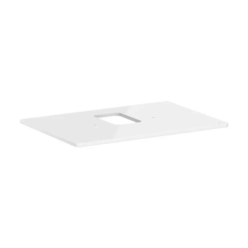 Hansgrohe Xelu Q - izlietnes virsma 78x55 cm, izgriezums vidū, balta spīdīga 54120050