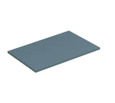 Kludi Icos - izlietnes plātne 80x50 cm, matēts petrolejas tonis 50T80O3