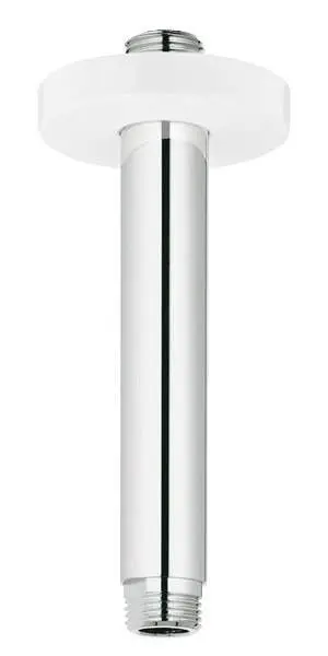 Grohe Rainshower - griestu izvads, 14 cm, Moon White/hroms 28724LS0