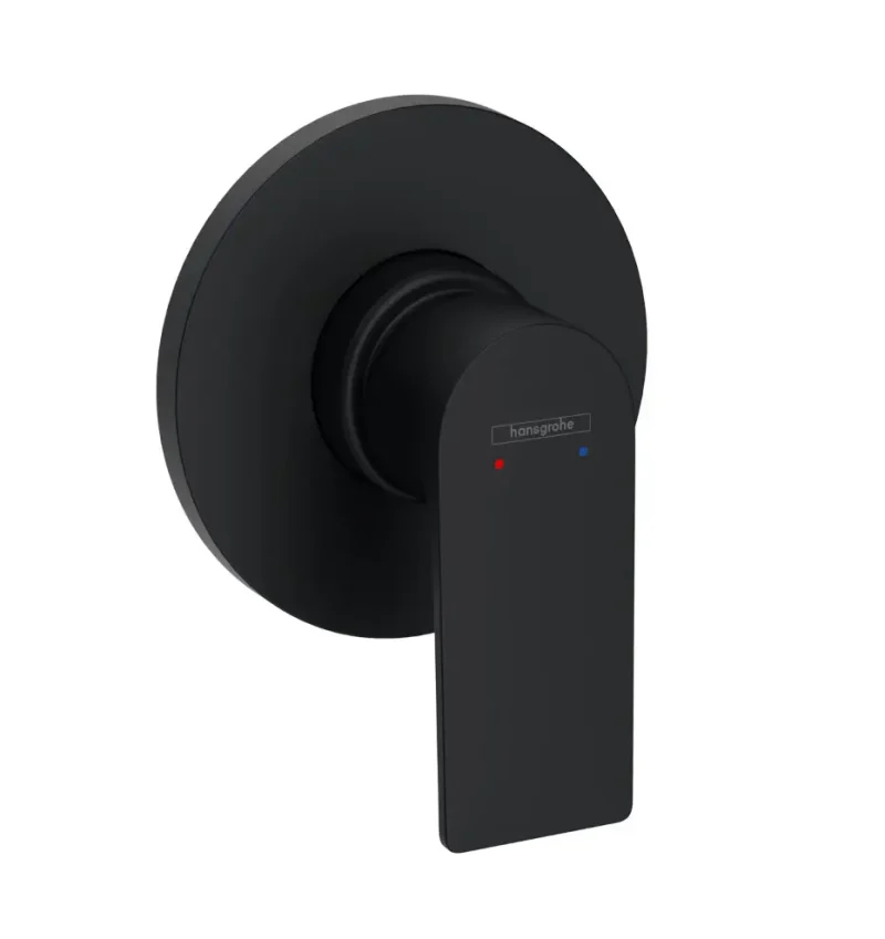 Hansgrohe Rebris E - zemapmetuma dušas maisītājs, ar korpusu, matēti melns 72658670
