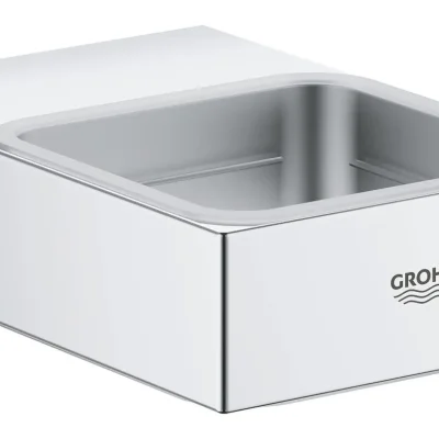 Grohe Selection Cube - turētājs paredzēts Becher / ziepju dozatoram, hromēts 40865000